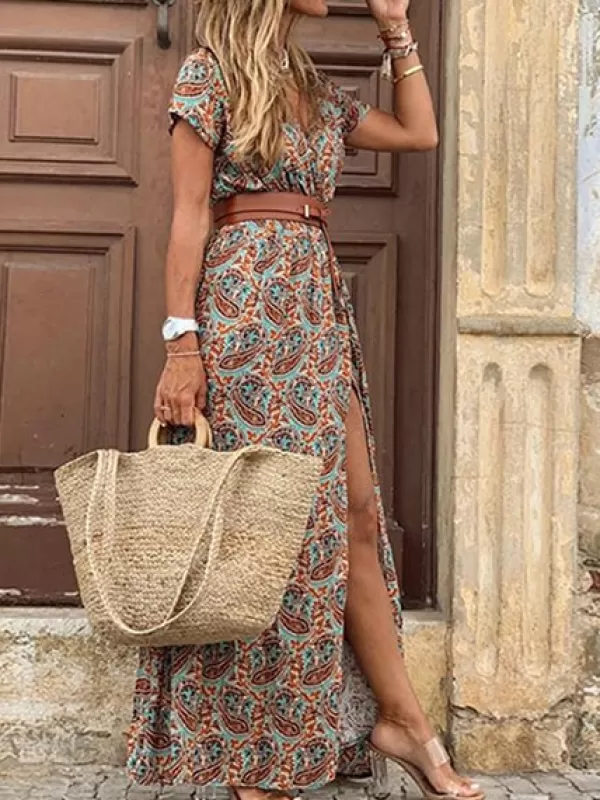 Princesse Fleurie Robe de Cérémonie Vintage Fleurie Store