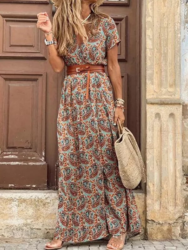 Princesse Fleurie Robe de Cérémonie Vintage Fleurie Store