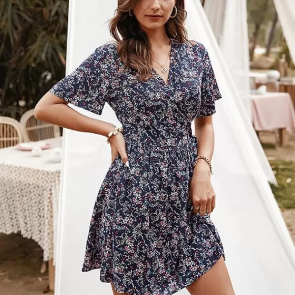 Princesse Fleurie Robe Fleurie Légère Fashion