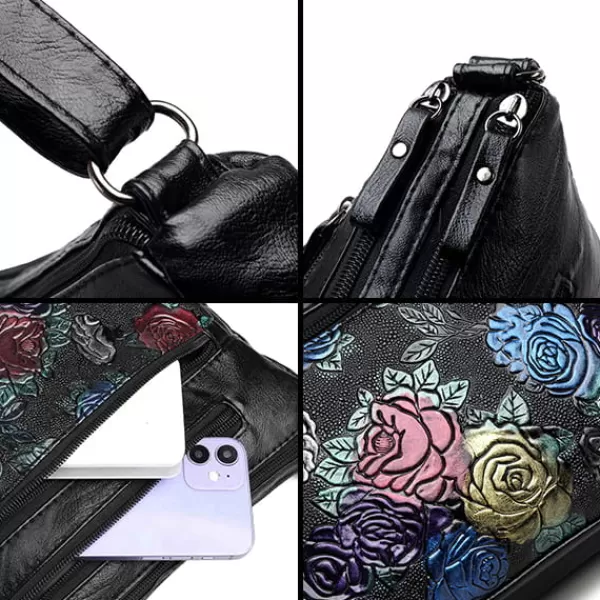 Princesse Fleurie Sac à Main Motif Fleur Store