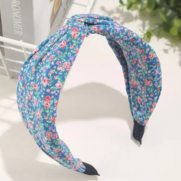 Princesse Fleurie Serre-Tête Fleur Bleu Best Sale
