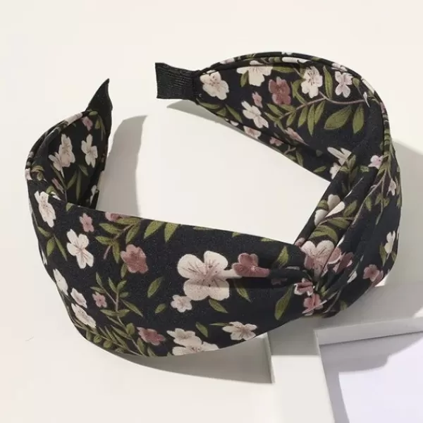 Princesse Fleurie Serre-Tête Fleur Noir Best